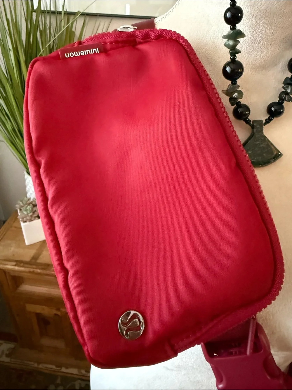 lululemon athletica Red Crossbody Sling Bag